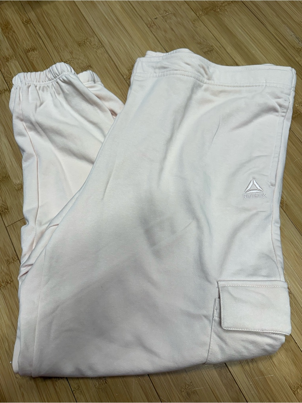 Reebok Light Pink Cargo Joggers - Picture 1 of 3